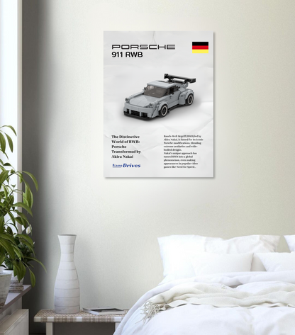 Porsche 911 RWB | Digitales Poster