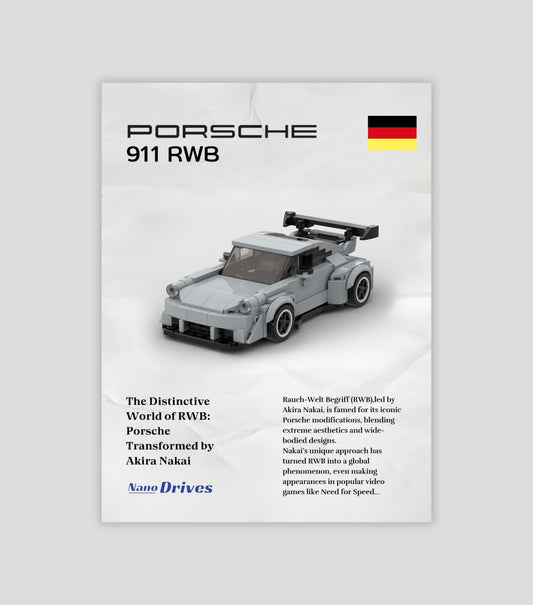 Porsche 911 RWB | Digital Poster