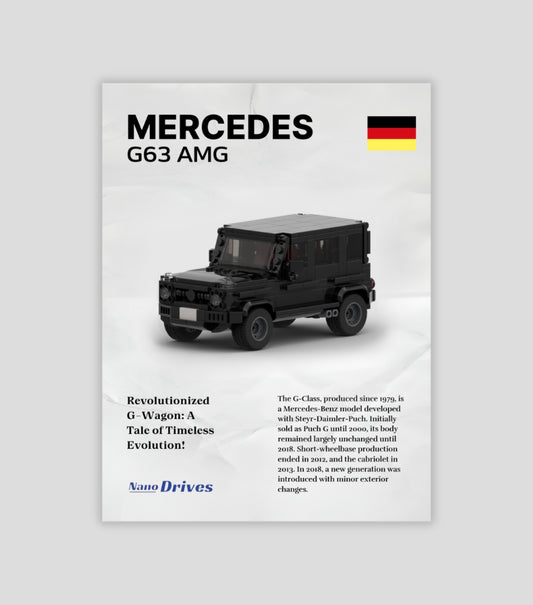 Mercedes Benz G63 | Digitales Poster